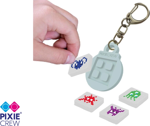 Breloc din silicon fosforescent Pixie Crew