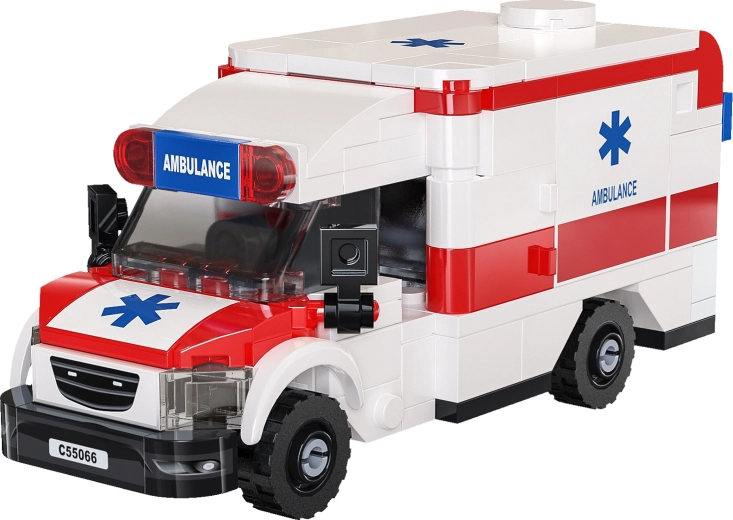 Ambulanță realistă pe șasiu de curse