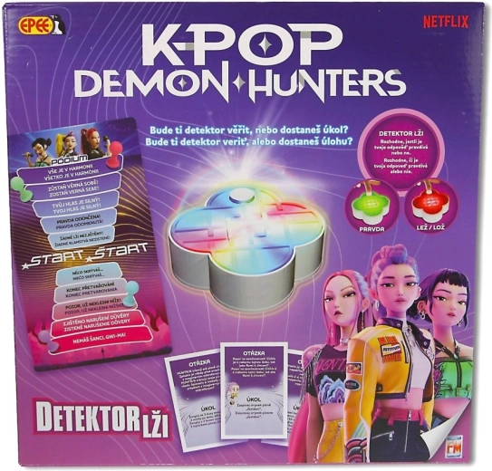 K-POP Demon Hunters detector de minciuni – joc de societate