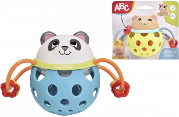 Zornăitoare ursuleț sau panda 10 cm