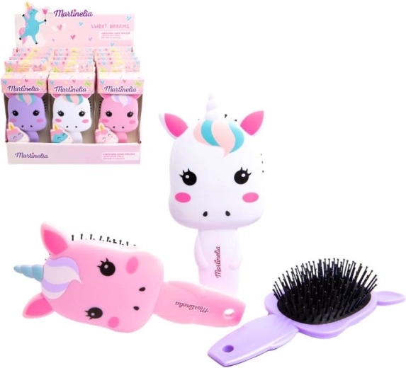 Pieptene de păr unicorn - 1 bucată