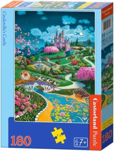 Puzzle Castorland Castelul Cenușăresei, 180 de piese