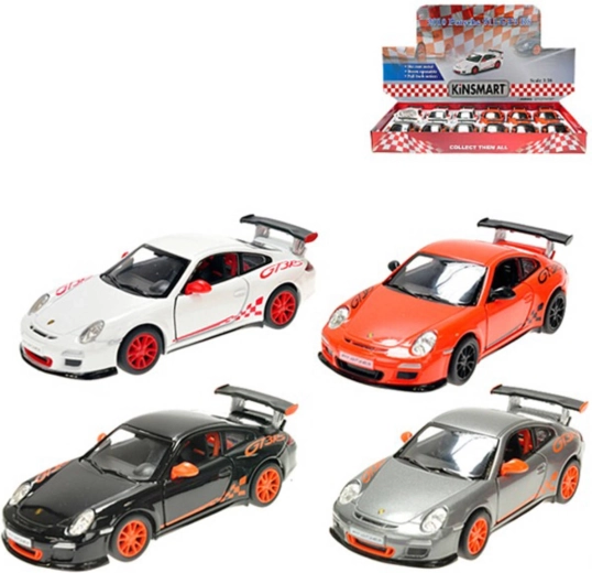 Kinsmart Porsche 911 GT3 RS model metalic 1:36 - 1 bucată