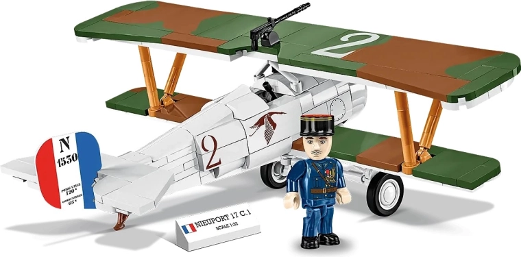 Detalii fidele ale biplanului iconic