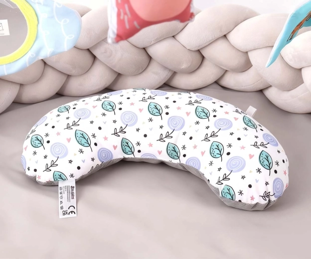 Sprijin pentru tummy time cu pernuță moale