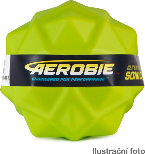 Aerobie Sonic Bounce minge 66 mm – minge săltăreață distractivă cu ricoșeu imprevizibil