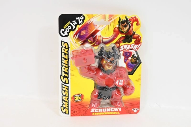 Heroes of Goo Jit Zu Smash Strikers Terrorbull figurină elastică