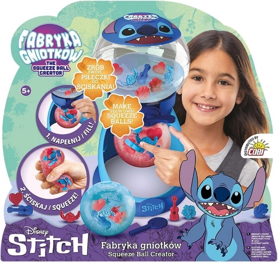Set Squeez Ball – fabrica de mingi antistres STITCH