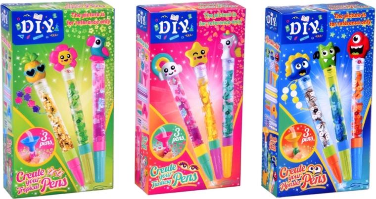 Creează 3 pixuri unice