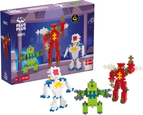 Plus-Plus set construcție roboți
