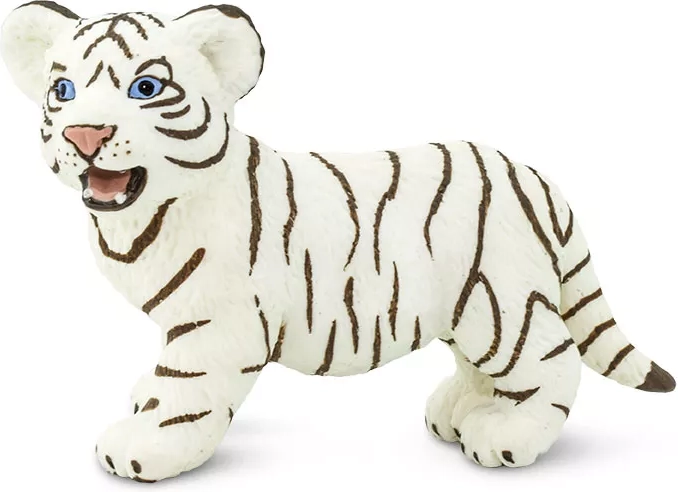 Safari Ltd. pui de tigru bengalez alb - 1 bucată