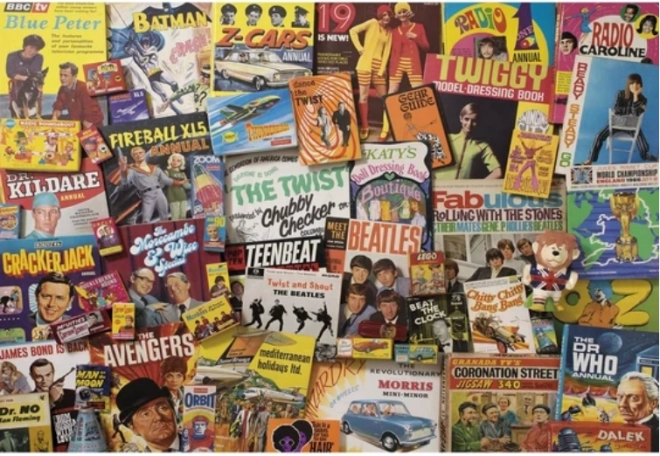 Puzzle Anii ’60, 1000 piese GIBSONS