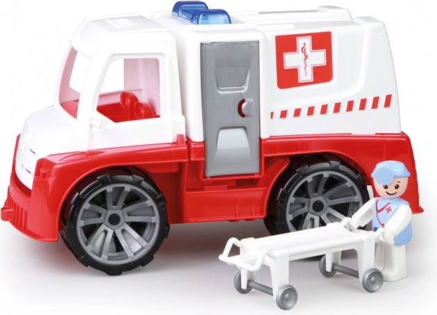 Ambulanță LENA TRUXX cu figurină și targă 29 cm
