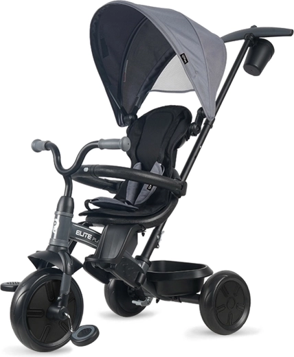 Tricicletă Qplay Elite Platinum gri