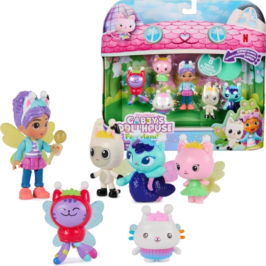 Căsuța magică a lui Gabby Tărâmul viselor Fairylandia set de figurine Prieteni de poveste