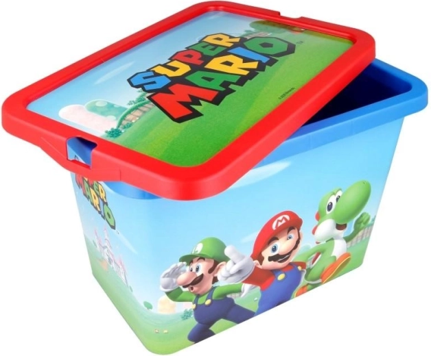Cutie de depozitare cu capac Super Mario