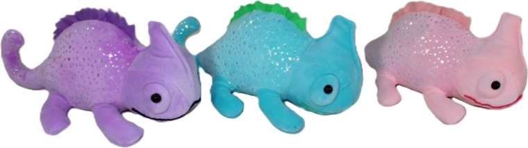 Cameleon de pluș 25 cm