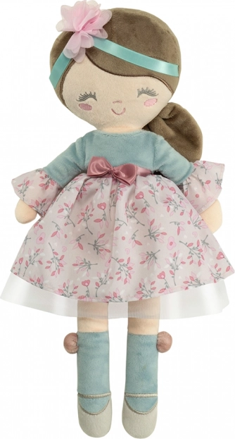 DeCuevas 20045 Păpușă din pluș PROVENZA - 36 cm cu leagăn