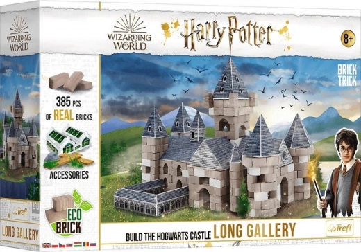 TREFL Brick Trick Harry Potter Galerie Lungă XL set de construcție din cărămizi adevărate (385 piese)