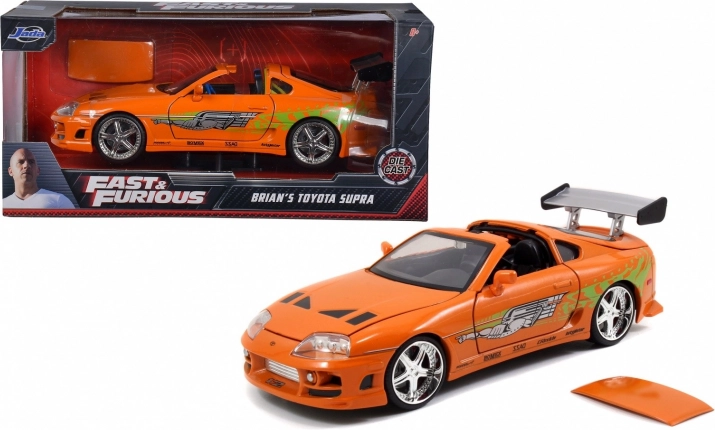 Model metalic JADA FAST & FURIOUS Toyota Supra 1995 1:24