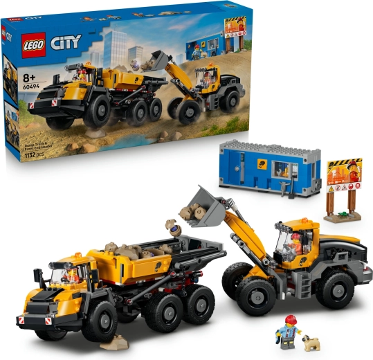 LEGO City Basculantă și încărcător frontal