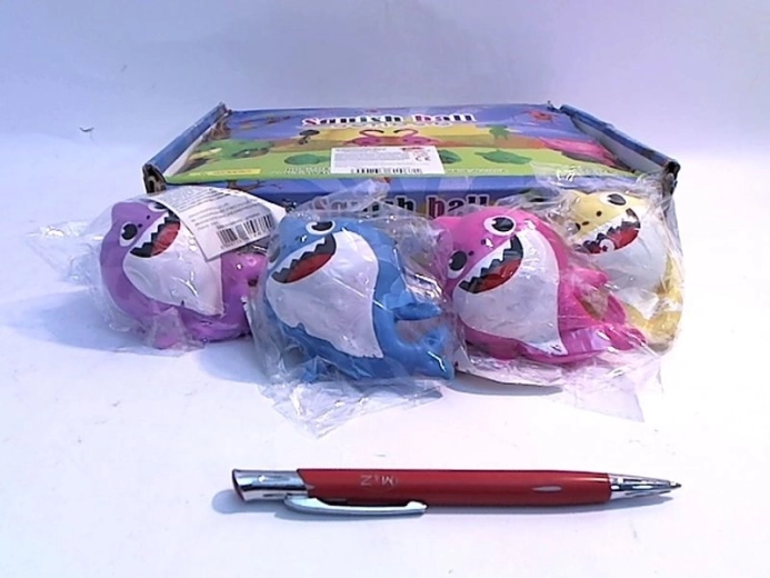 Gadget antistres tip gniotek în formă de peștișor (12 buc. în cutie)