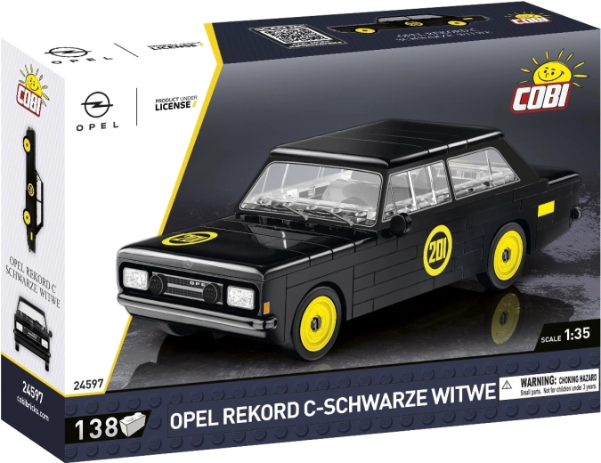 Cobi Opel Rekord C „Schwarze Witwe” („Văduva Neagră”) 1:35 – set de construcție model auto