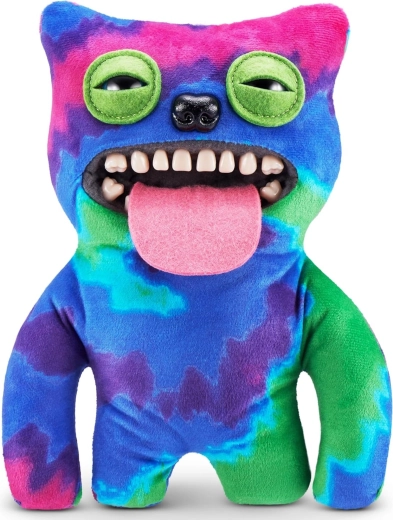 Pluș tie-dye catifelat