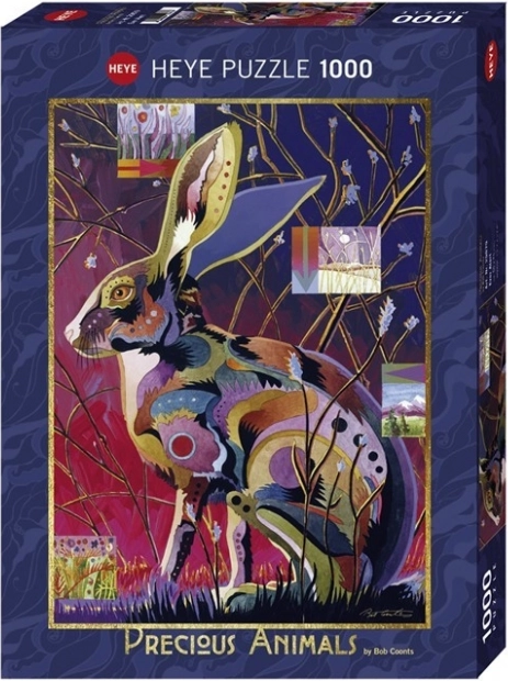 Puzzle 1000 piese – iepure (Animale prețioase)