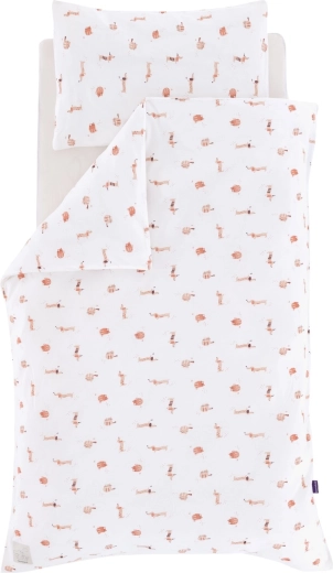 Träumeland lenjerie de pat jersey 135 × 200 cm + 80 × 80 cm Cats & Dogs