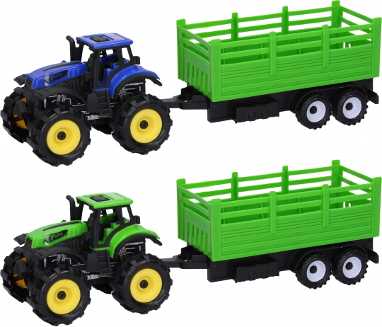 Tractor cu remorcă pentru copii