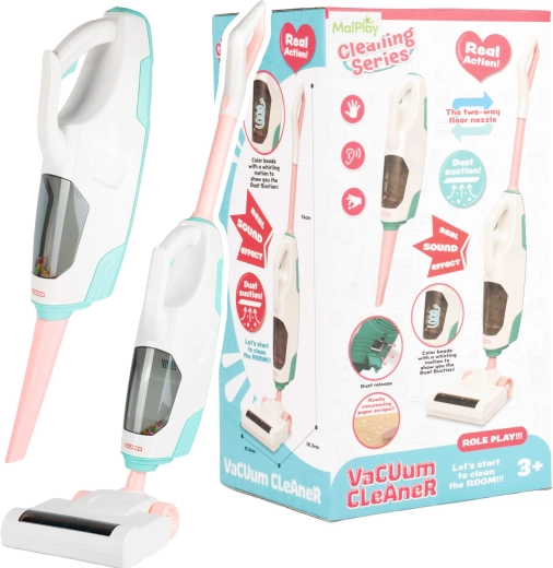 Jucărie – aspirator vertical pe baterii