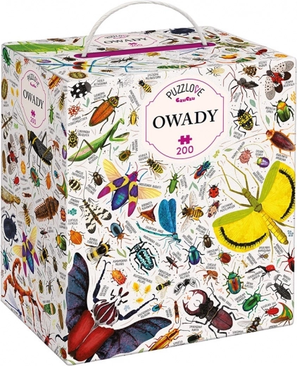 Puzzle Puzzlove Insecte 200 piese