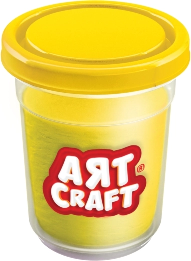 Plastilină colorată în recipiente