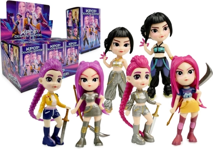 Figurină K-POP 10 cm (6 buc. în display)