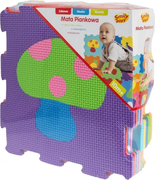 Covoraș puzzle din spumă Fructe pentru copii