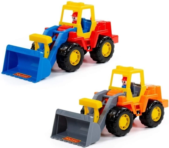 Încărcător Technic cu figurină șofer - 1 bucată