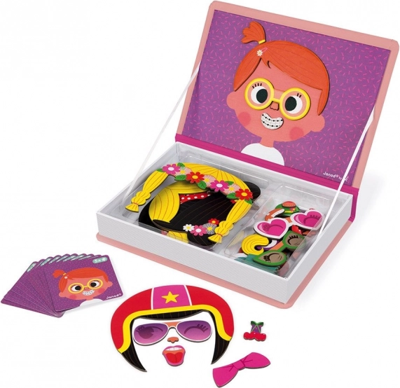 Magnetibook Chipuri vesele pentru fete