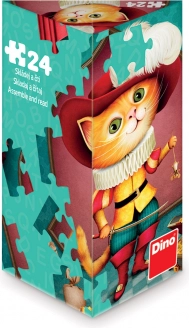 Puzzle Dino Motanul Încălțat 24 piese