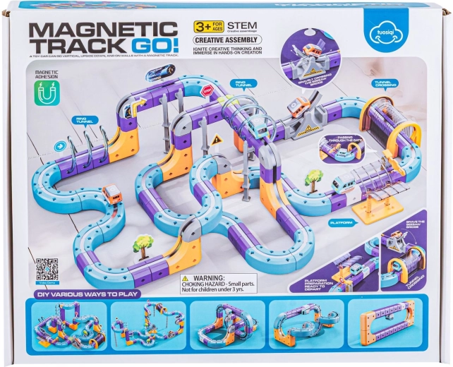 Joc STEM cu pistă magnetică