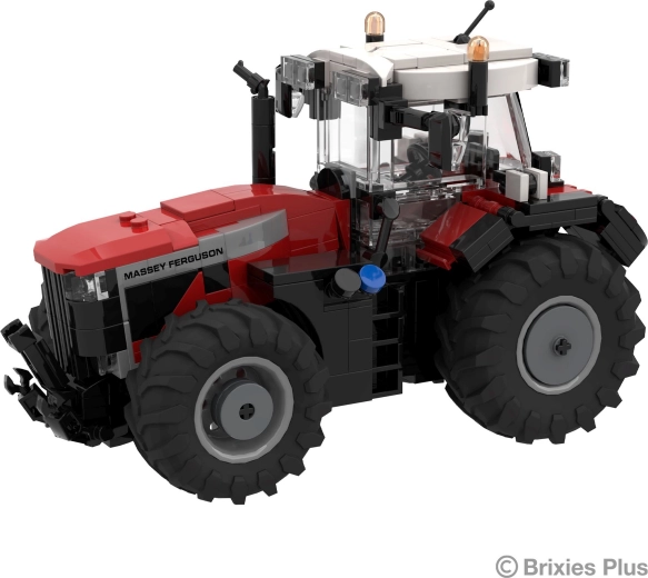 Set de construcție BRIXIES Plus tractor MASSEY FERGUSON 9S (476 piese)