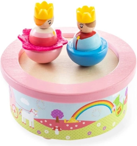 Cutie muzicală din lemn fantasy de la Bigjigs Toys