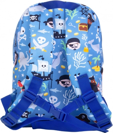 Rucsac pentru copii cu motiv pirați A Little Lovely Company 7 l