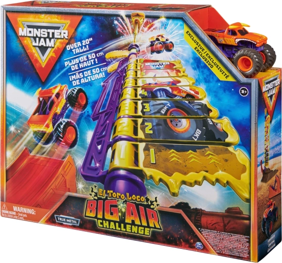 Monster Jam El Toro Loco Big Air Challenge set de joacă 1:64