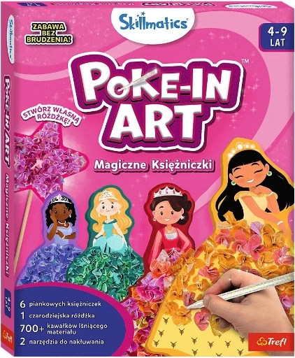Skillmatics Poke-In Art Prințese magice