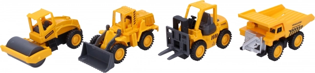 Utilaj de construcții metalic cu mecanism pull-back 8 cm