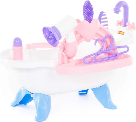 Construcție stabilă din plastic în culori pastelate