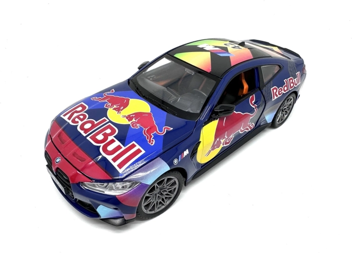 MSZ BMW M4 Red Bull 1:24 cu lumină și sunet - 1 bucată