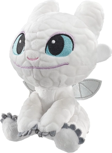 Pluș Dragons Furia de Lumină zâmbitoare 18 cm - 1 bucată