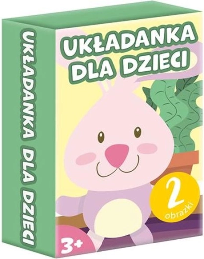 Mini puzzle pentru copii Iepuraș